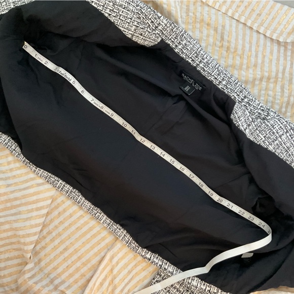 Rachel Zoe Tweed Cropped Career Jacket - Picture 9 of 15